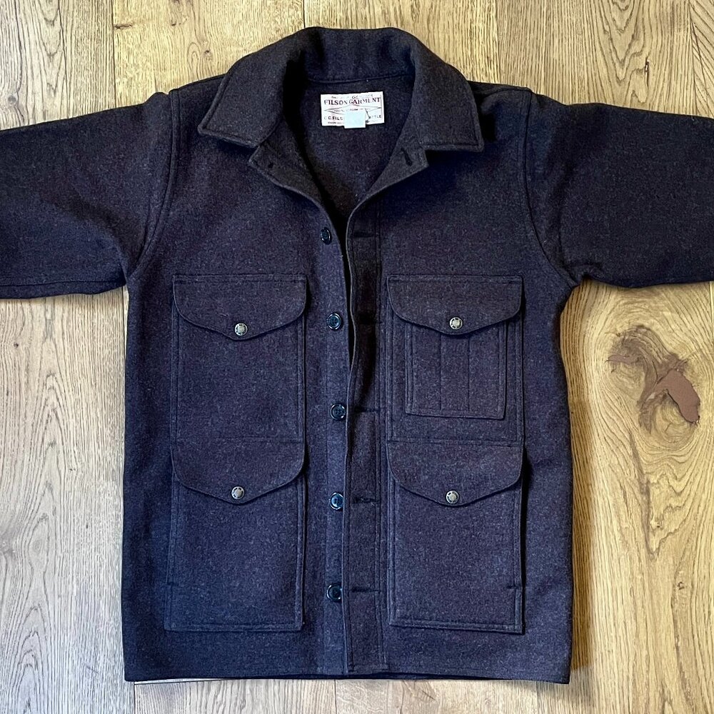 Filson Mackinaw Cruiser, Brown, Small 36